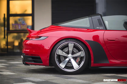 2019-2023 Porsche 911 992 Targa/Cabriolet BKSS Style Trunk Wing - DarwinPRO Aerodynamics