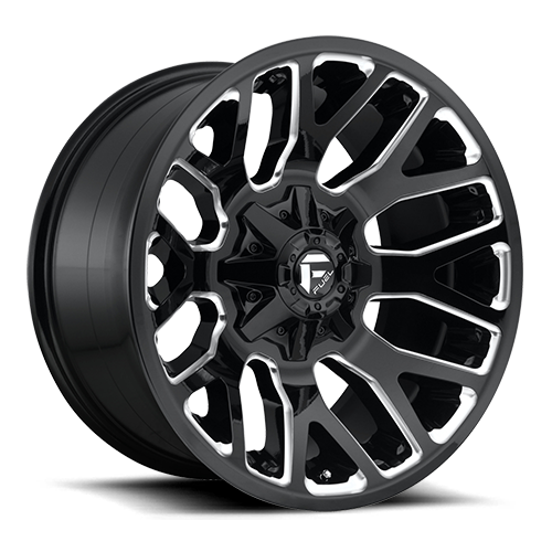 Fuel Off-Road Warrior D623 20x9 +20 6x135/6x139.7mm 106.3mm Gloss Black Milled
