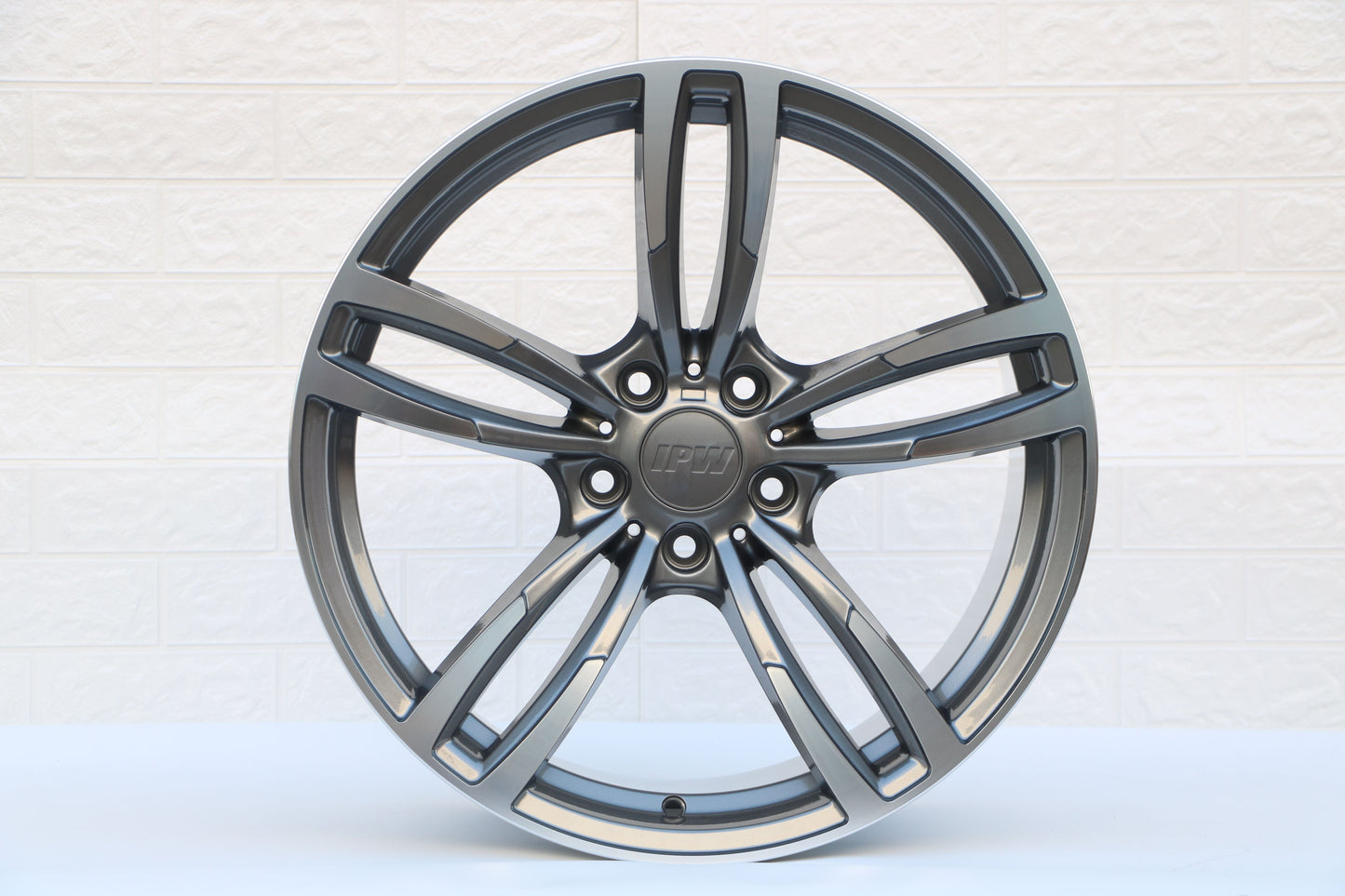 E1121 Gunmetal Machined Face 19x9.5 ET35 5x120 – (Square Set of 4)