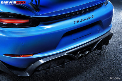 2016-2023 Porsche 718 Cayman/Boxster BKSS Style Partial Carbon Fiber Full Body Kit - DarwinPRO Aerodynamics