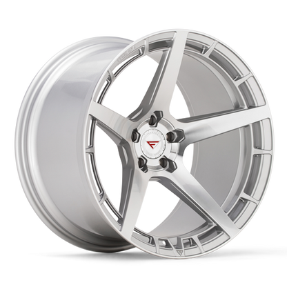 Ferrada XTF5 Machine Silver wheel