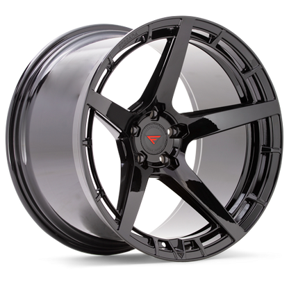 Ferrada XTF5 Obsidian Black wheel