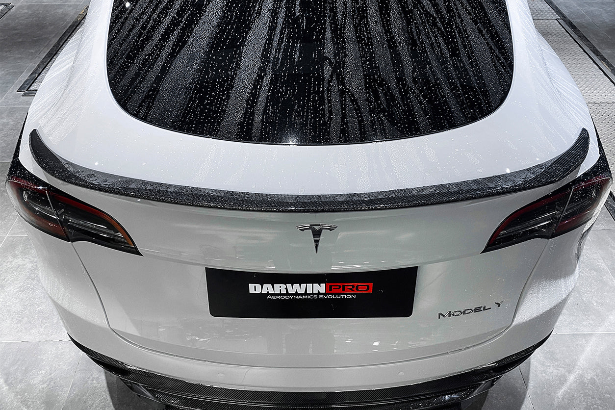 2020-2023 Tesla Model Y IMP Performance Carbon Fiber Trunk Spoiler - DarwinPRO Aerodynamics
