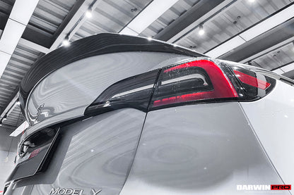 2020-2023 Tesla Model Y IMP Performance Carbon Fiber Trunk Spoiler - DarwinPRO Aerodynamics