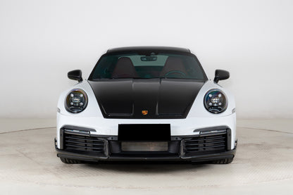 2020-2024 Porsche 911 992.1 Turbo SD Style Autoclave Carbon Fiber Front Lip | Fits Turbo, Turbo S