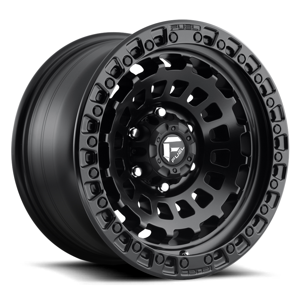 Fuel Off-Road Zephyr D633 17x9 -12 6x139.7mm 106.3mm Matte Black