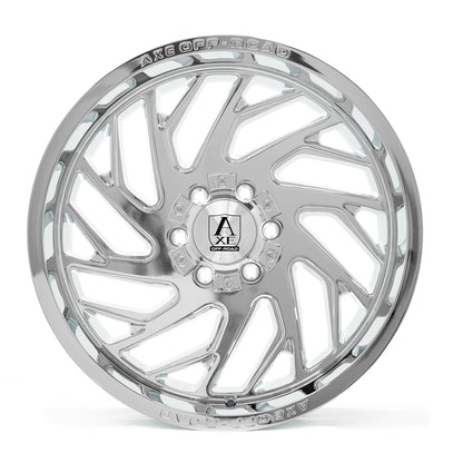 AXE WHEELS ZEUS CHROME 20x10 ET-19 6x135 (Square Set of 4)