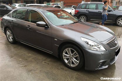 2010-2013 Infiniti G25/G37 Sedan WD Style Front Bumper w/Led Light - Carbonado Aero