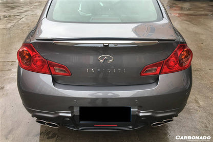 2010-2013 Infiniti G25/G37 Sedan WD Style Trunk Spoiler - Carbonado Aero