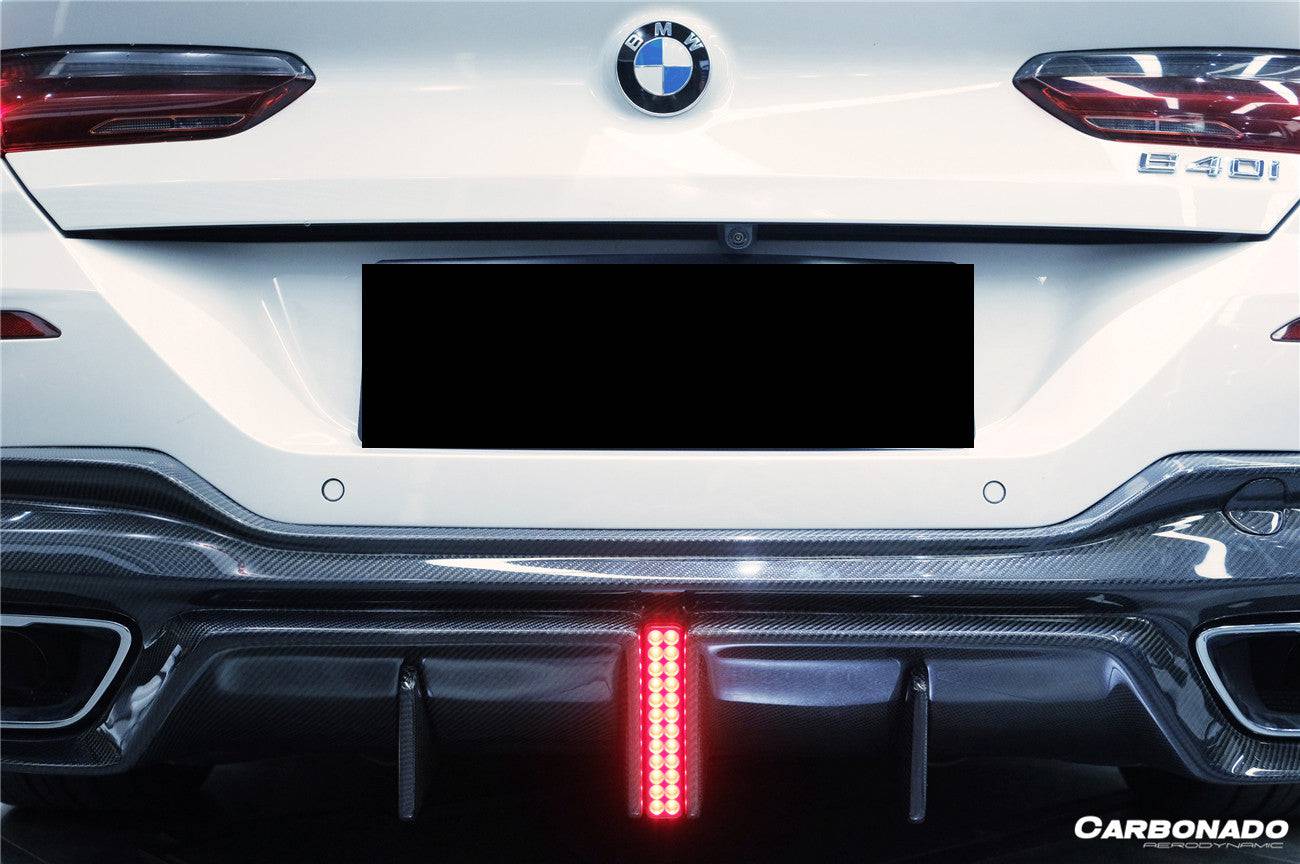 2018-2022 BMW 8 Series G14 Convertible/G15 Coupe/G16 4DR-Gran Coupe 840/850 IMP Style Carbon Fiber Rear Diffuser - Carbonado Aero