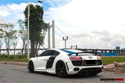 2006-2015 Audi R8 Coupe & Spyder DPGT Style Rear Bumper - DarwinPRO Aerodynamics