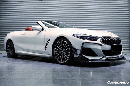 2018-2022 BMW 8 Series G14 Convertible/G15 Coupe/G16 4DR-Gran Coupe 840/850 IMP Style Carbon Fiber Front Lip - Carbonado Aero