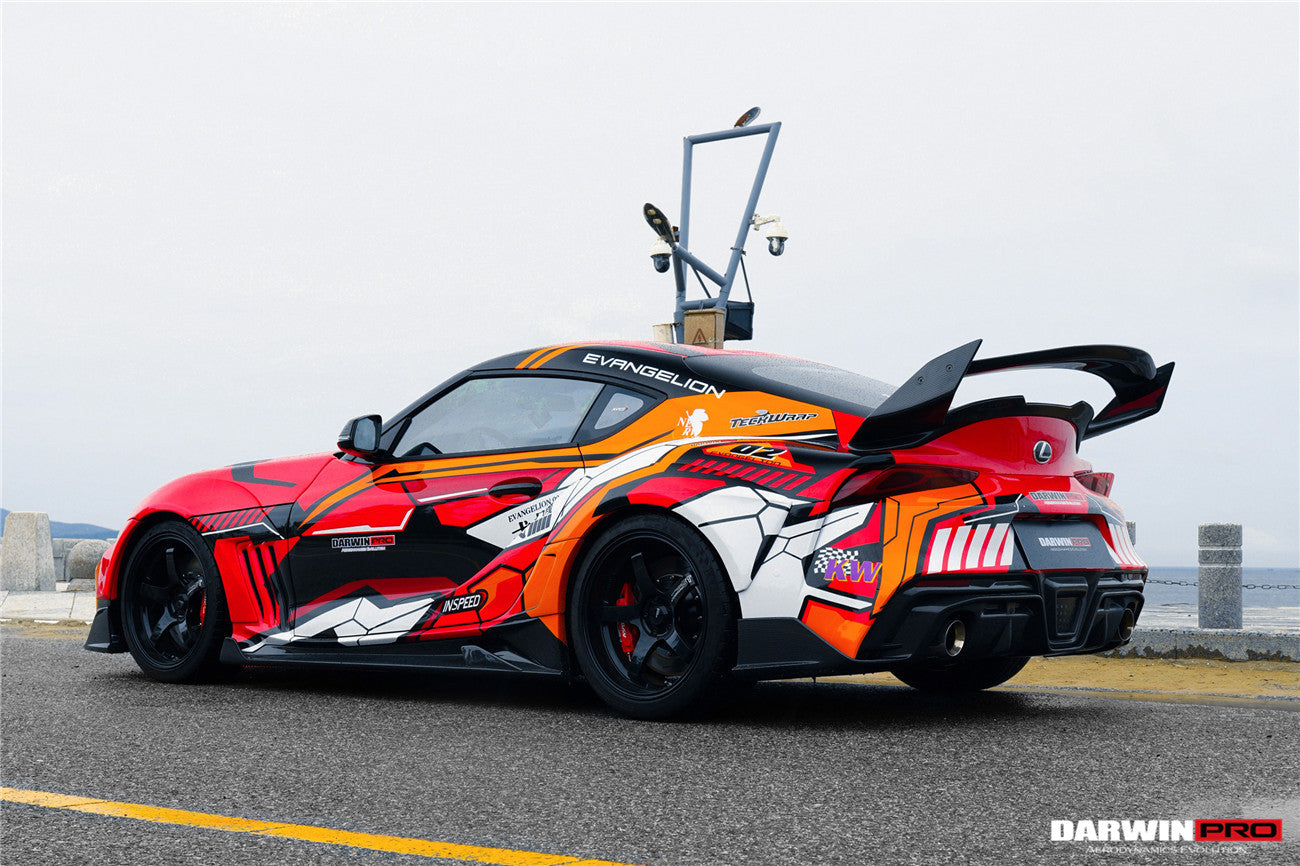 2019-UP Toyota GR Supra (J29/DB) A90 A91 BKSSII Style Carbon Fiber Wing - DarwinPRO Aerodynamics