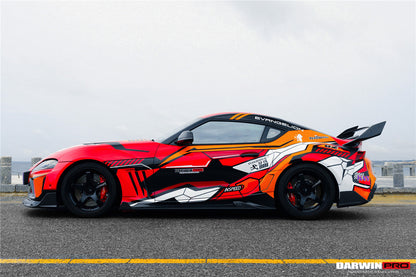 2019-UP Toyota GR Supra (J29/DB) A90 A91 BKSSII Style Carbon Fiber Wing - DarwinPRO Aerodynamics