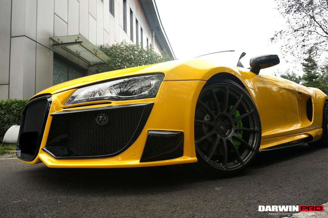 2006-2015 Audi R8 Coupe/Spyder DPGT Style Side Skirts - DarwinPRO Aerodynamics
