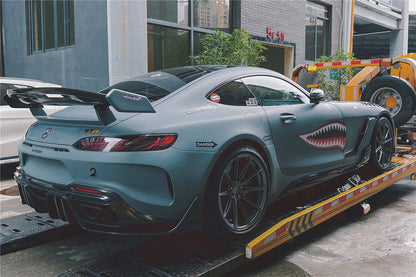 2017-2021 Mercedes Benz AMG GTC IMPII Part Carbon Fiber Rear Bumper With Exhasust tips - DarwinPRO Aerodynamics