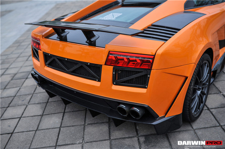 2004-2008 Lamborghini Gallardo VF Style Rear Bumper - DarwinPRO Aerodynamics