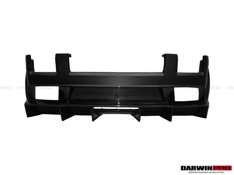 2004-2008 Lamborghini Gallardo VF Style Rear Bumper - DarwinPRO Aerodynamics