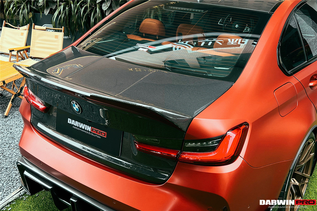 2021-UP BMW M3 G80 G20 3 Series BKSS Style Carbon Fiber Trunk - DarwinPRO Aerodynamics
