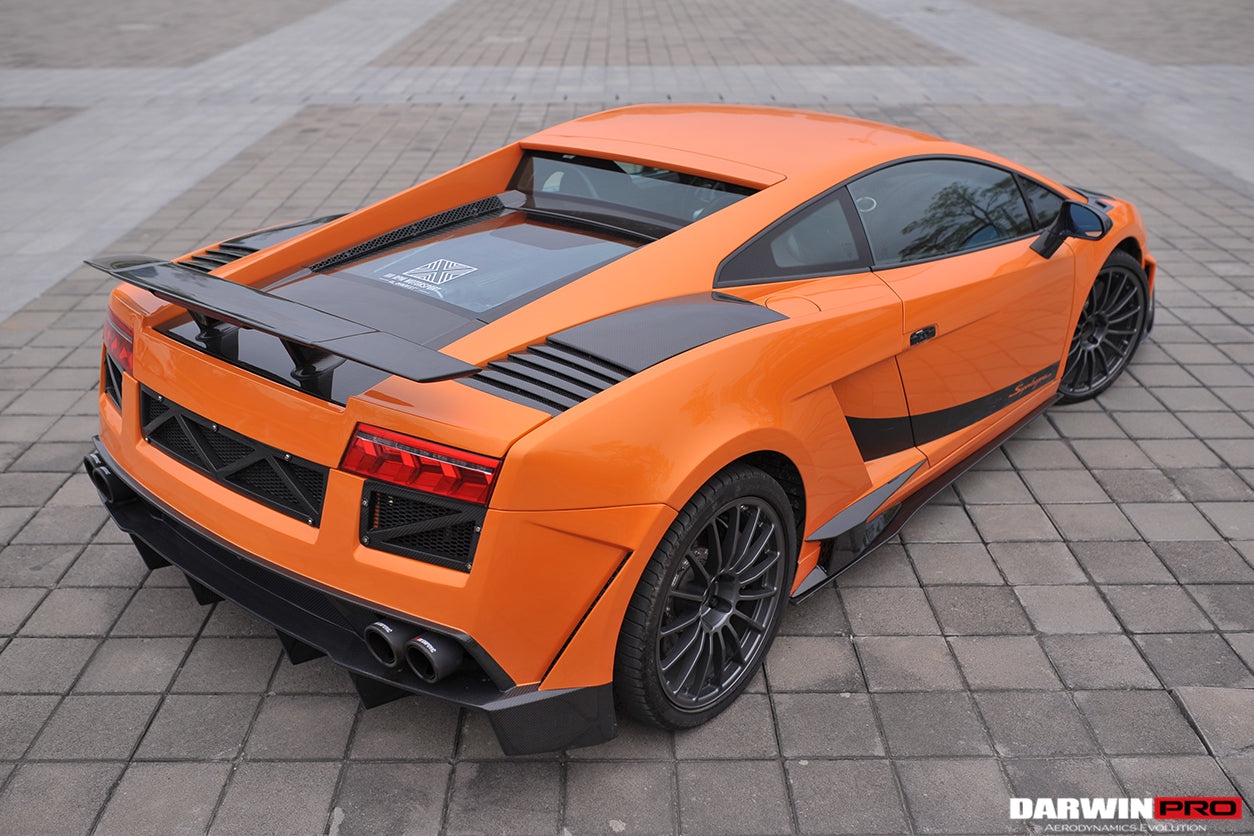 2004-2008 Lamborghini Gallardo Coupe Engine Hood Hatch ( USE ORIGENAL GLASS) - DarwinPRO Aerodynamics