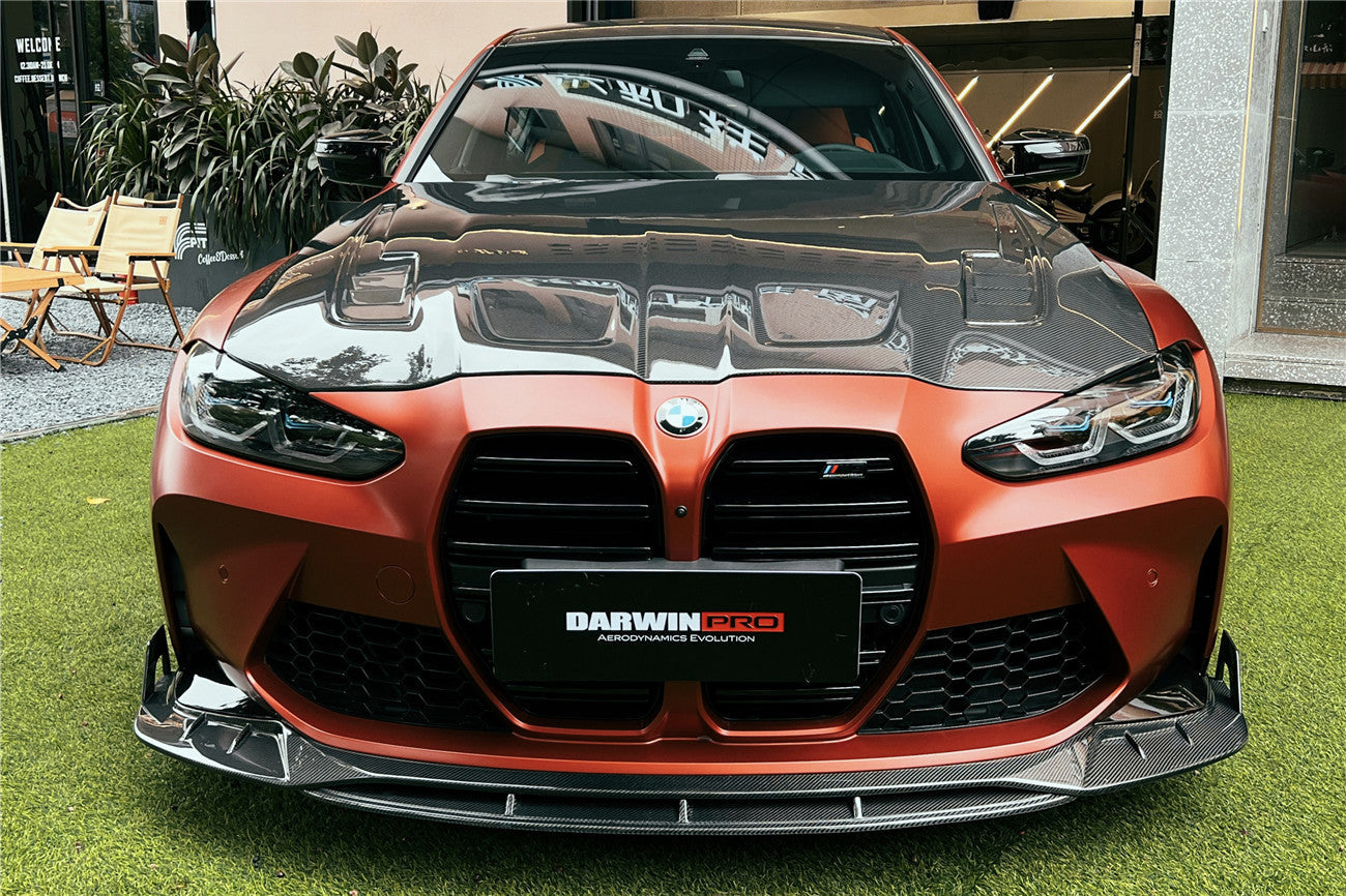 2021-UP BMW M3 G80 G81 M4 G82/G83 BKSSII Style Carbon Fiber Hood - DarwinPRO Aerodynamics