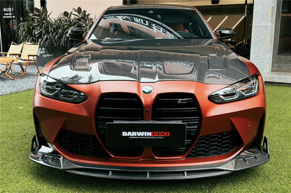 2021-UP BMW M3 G80 M4 G82/G83 BKSS Style Carbon Fiber Front Lip - DarwinPRO Aerodynamics