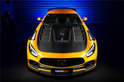 2015-2021 Mercedes Benz AMG GT/GTS/GTC/GTR IMPII Performance Carbon Fiber Hood - DarwinPRO Aerodynamics