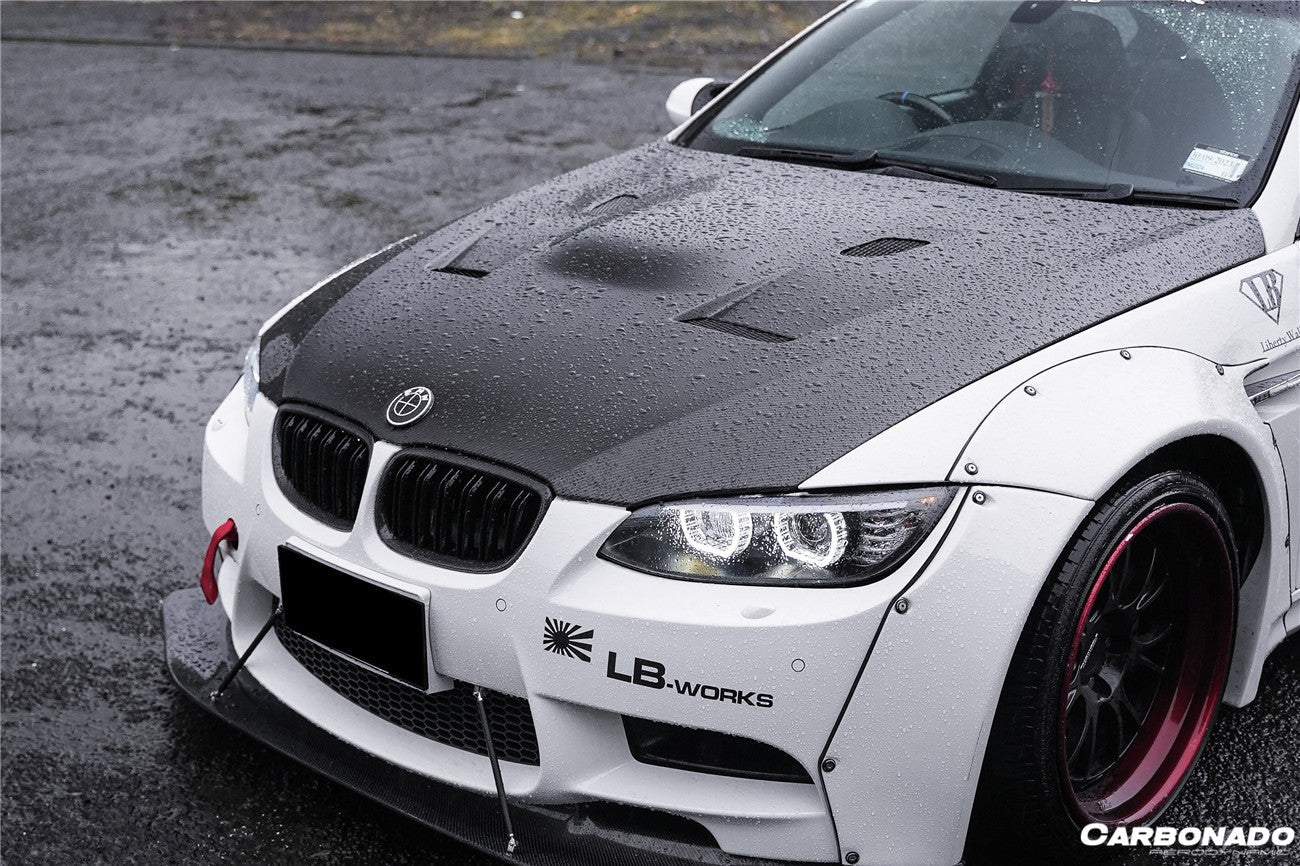 2008-2013 BMW M3 E92/E93 D Style Carbon Fiber Hood - Carbonado