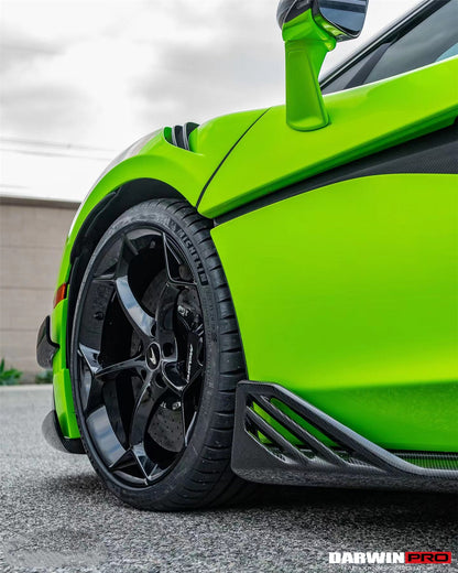 2015-2021 McLaren 600lt 540C 570S BKSS Style Cabon Fiber Side Skirts Under Board - DarwinPRO Aerodynamics