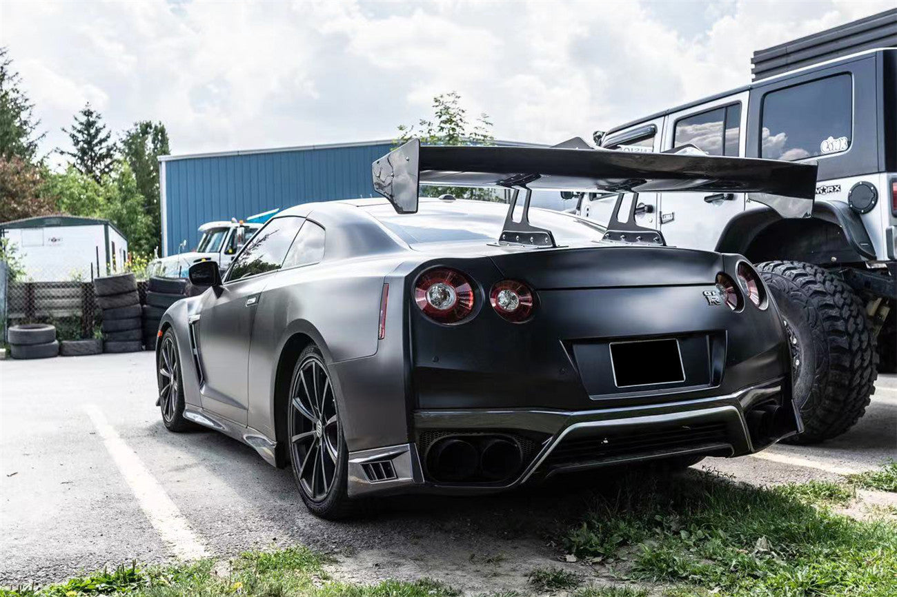 2017-2022 Nissan GTR R35 EBA  Carbon Fiber Rear Diffuser - DarwinPRO Aerodynamics