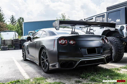 2017-2022 Nissan GTR R35 EBA Carbon Fiber Rear Diffuser Side Vents - DarwinPRO Aerodynamics