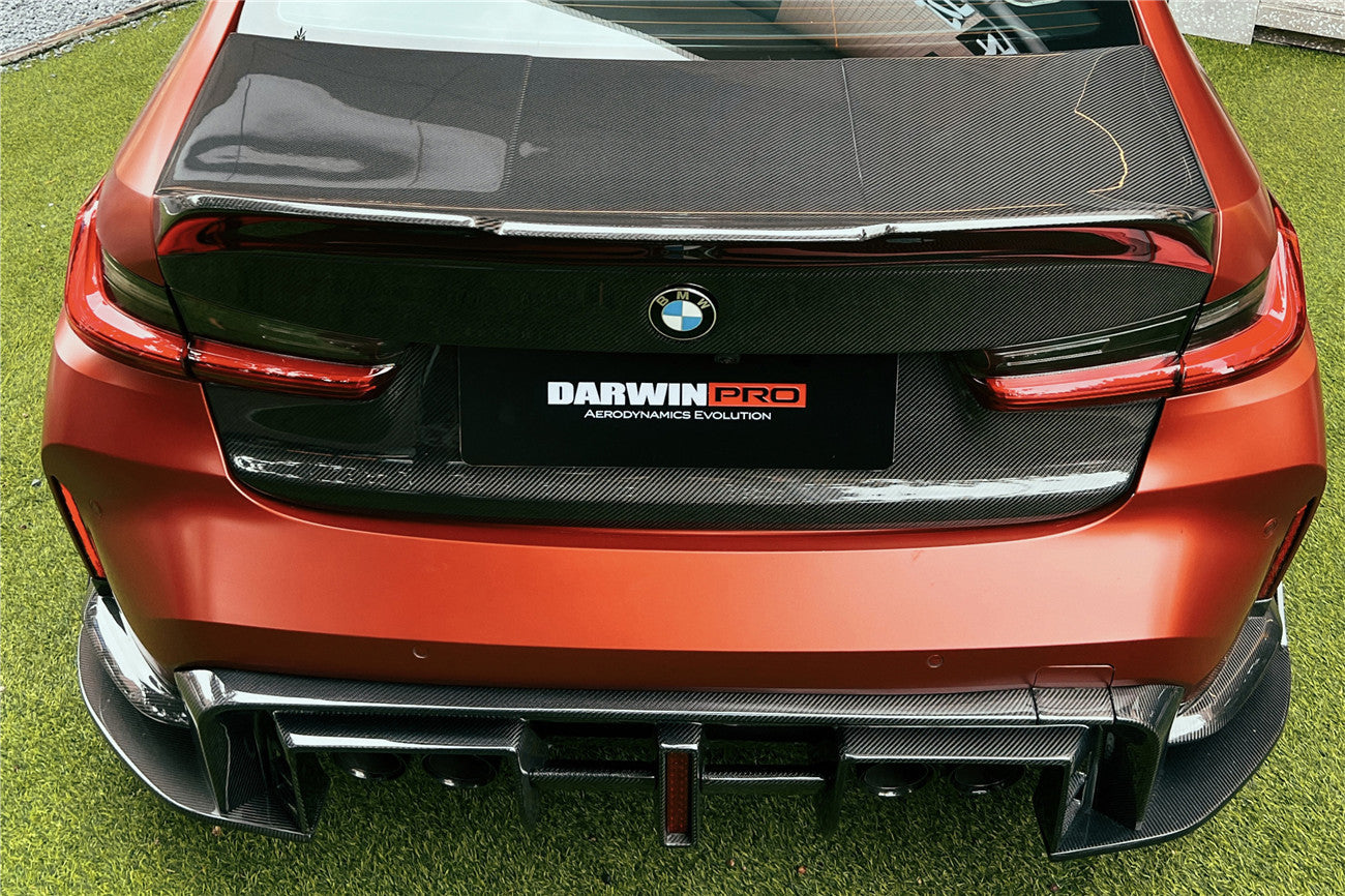 2021-UP BMW M3 G80 G20 3 Series BKSS Style Carbon Fiber Trunk - DarwinPRO Aerodynamics