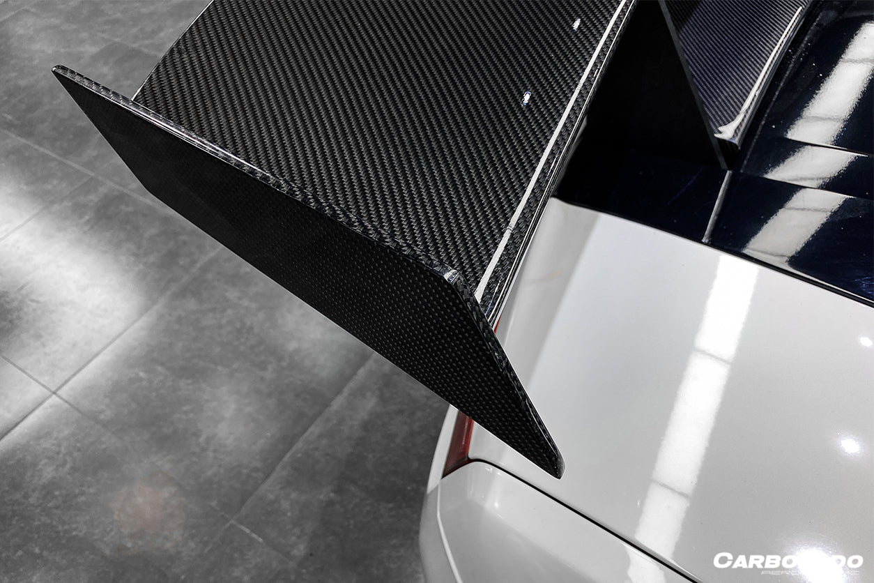 2004-2014 Lamborghini Gallardo STO Style Carbon Fiber Trunk Spoiler - Carbonado