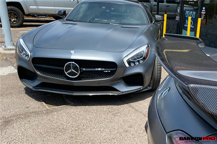2015-2016 Mercedes Benz AMG GT/GTS Carbon Fiber Front Lip - DarwinPRO Aerodynamics