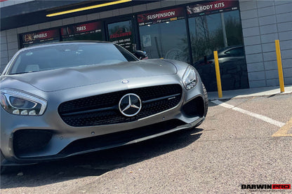 2015-2016 Mercedes Benz AMG GT/GTS Carbon Fiber Front Lip - DarwinPRO Aerodynamics