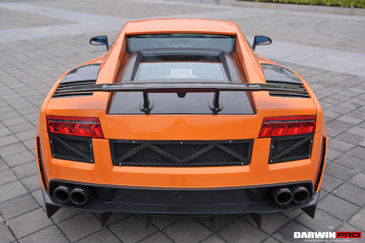 2004-2008 Lamborghini Gallardo Coupe Engine Hood Hatch ( USE ORIGENAL GLASS) - DarwinPRO Aerodynamics