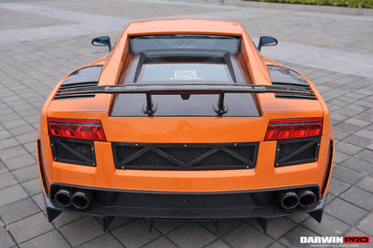 2004-2008 Lamborghini Gallardo Coupe Engine Hood Hatch ( USE ORIGENAL GLASS) - DarwinPRO Aerodynamics