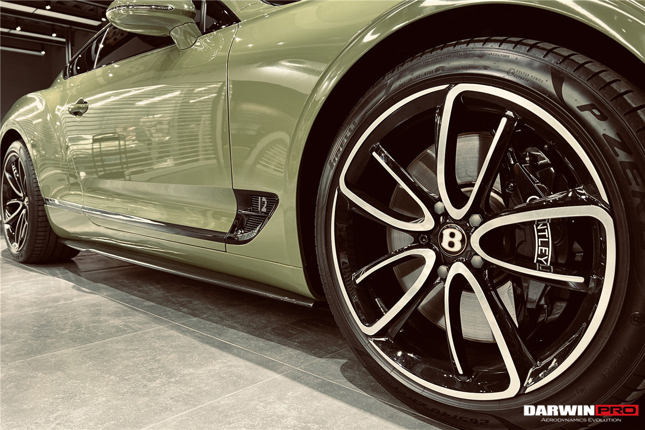 2018-2022 Bentley Continental GT/GTC Editon Style Side Skirts - DarwinPRO Aerodynamics