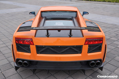 2004-2008 Lamborghini Gallardo Coupe OE Style Engine Hood Hatch USE ORIGENAL GLASS | Fits Gallardo, Gallardo SE, Superleggera