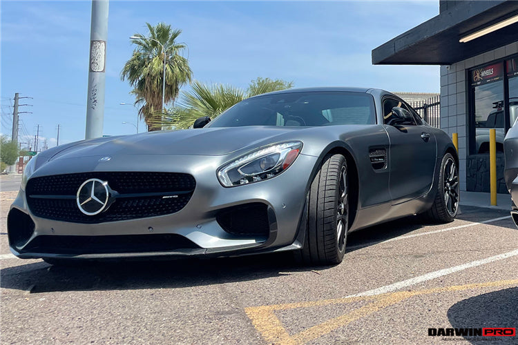 2015-2016 Mercedes Benz AMG GT/GTS Carbon Fiber Front Lip - DarwinPRO Aerodynamics