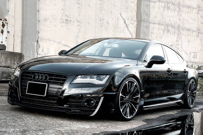 2012-2014 Audi A7 WD Style Front Lip - Carbonado