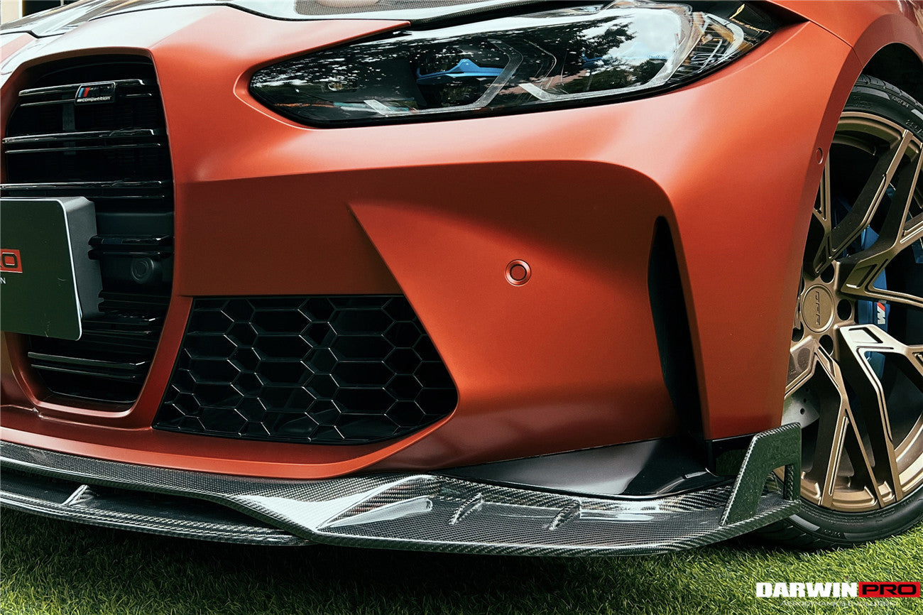 2021-UP BMW M3 G80 M4 G82/G83 BKSS Style Carbon Fiber Front Lip - DarwinPRO Aerodynamics