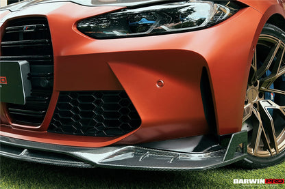2021-UP BMW M3 G80 M4 G82/G83 BKSS Style Carbon Fiber Front Lip - DarwinPRO Aerodynamics
