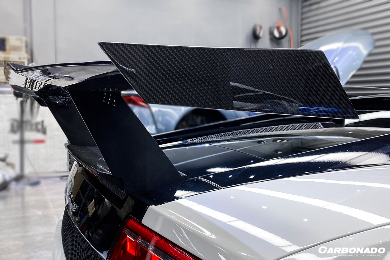2004-2014 Lamborghini Gallardo STO Style Carbon Fiber Trunk Spoiler - Carbonado