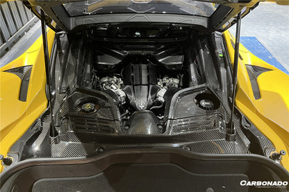 2020-UP Maserati MC20 Dry Carbon Fiber Engine Bay Room Interior - Carbonado