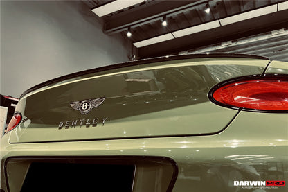 2018-2022 Bentley Continental GT Editon Style Trunk Spoiler - DarwinPRO Aerodynamics