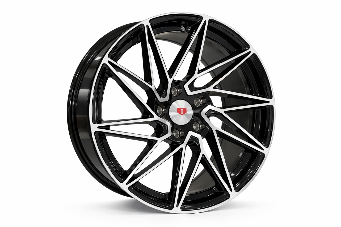 E1300 Black Machined Face 19x9.5 ET35 5.114 – (Square Set of 4)