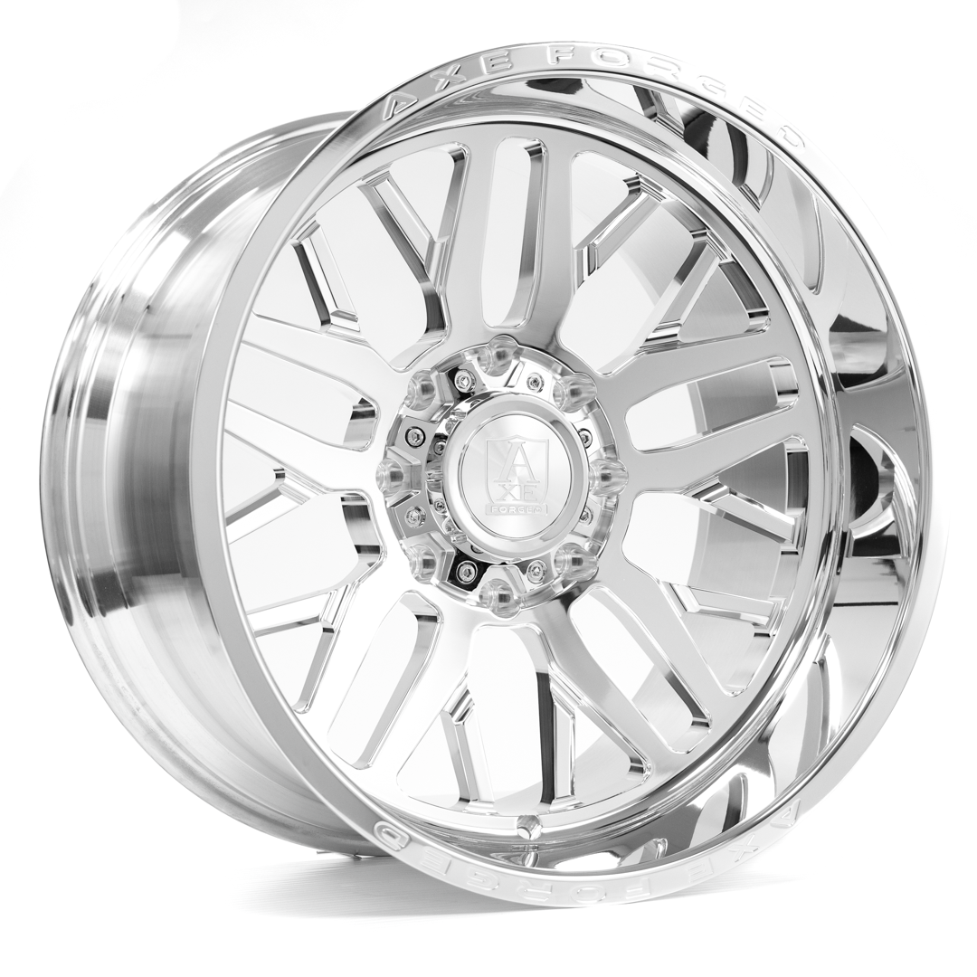 AXE WHEELS AF11 Forged FULLY POLISHED 26x14 ET-76 8x170 (Square Set of 4)