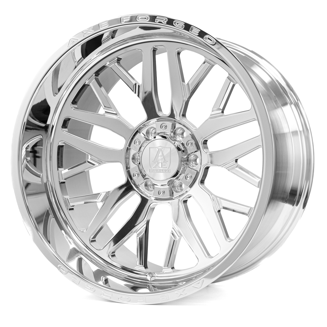 AXE WHEELS AF11 Forged FULLY POLISHED 26x14 ET-76 8x170 (Square Set of 4)