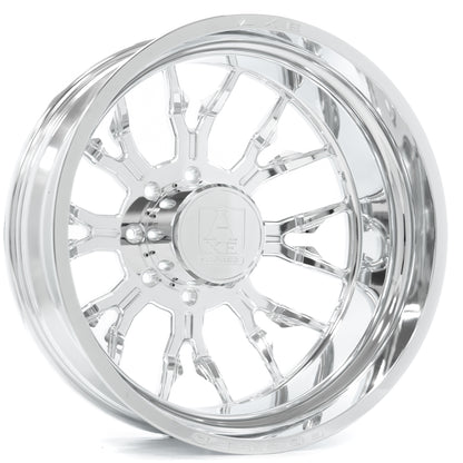 AXE WHEELS AF6 DUALLY (inner) FULLY POLISHED 24x8.25 ET-146,+168 8x210 (Square Set of 4)